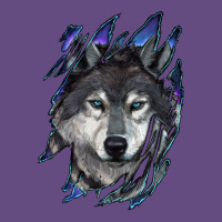 Wolf Scratch Mark Vintage Hoodie | Teevron