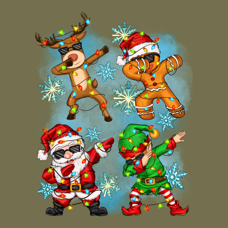 Dabbing Christmas Vintage Hoodie by Zillion Design Studio | Teevron