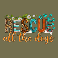 Rescue All The Dogs Vintage Hoodie | Teevron