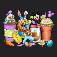 Easter Cartoon Characters Coffee Cups Vintage Tee | Teevron