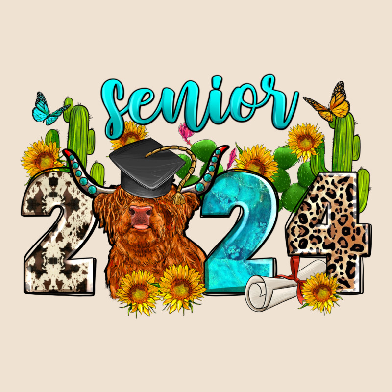 Senior 2024 Cow Urban Heavy Tee by Zillion Design Studio | Teevron