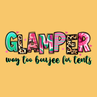 Glamper Way Too Boujee For Tents Vintage Hoodie | Teevron