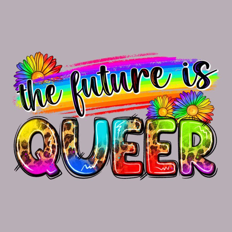 The Future Is Queer Vintage Tee by Zillion Design Studio | Teevron
