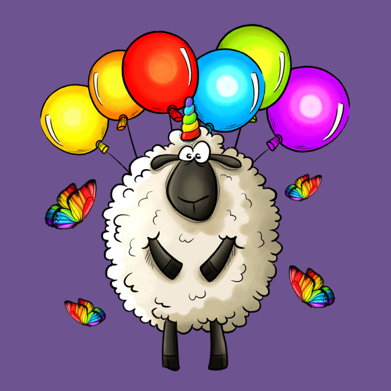 Rainbow Sheep Vintage Tee by Zillion Design Studio | Teevron