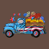 American Truck And Flag With Stars Long Sleeve Tee | Teevron