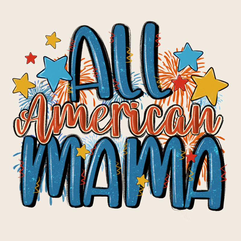 All American Mama Premium Sweatshirt by MaliasSmallBusiness | Teevron