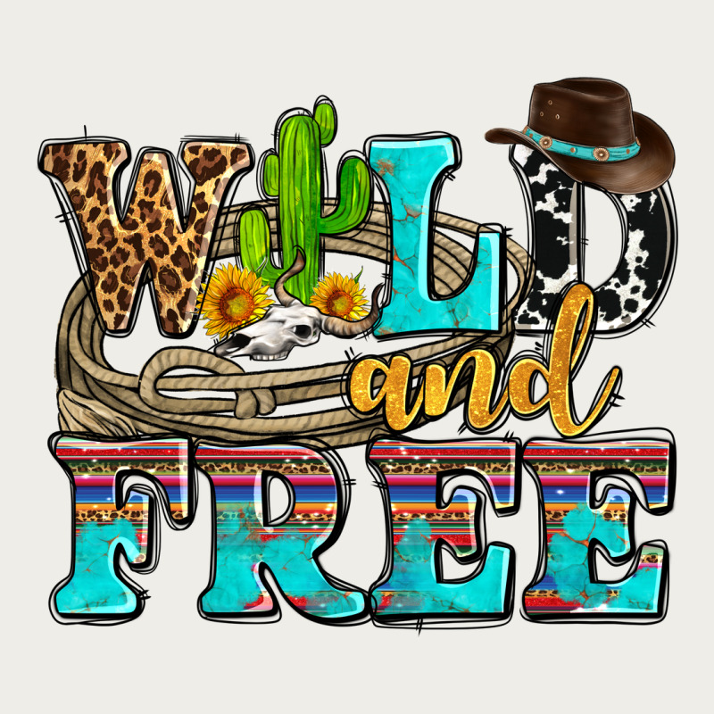 Wild And Free With Cactus Zipper Hoodie by AdoDesignShop | Teevron