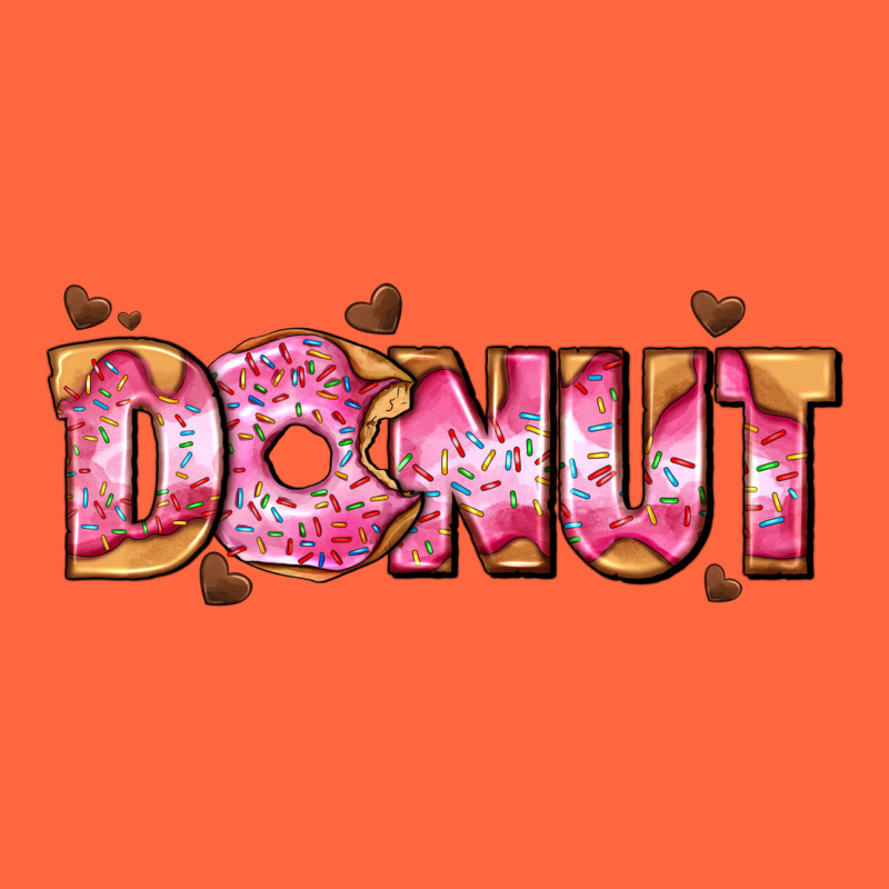 Donut With Donut And Hearts Premium Hoodie by AdoDesignShop | Teevron