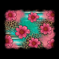 Easter Spring Leopard Serape Background Premium Tee | Teevron