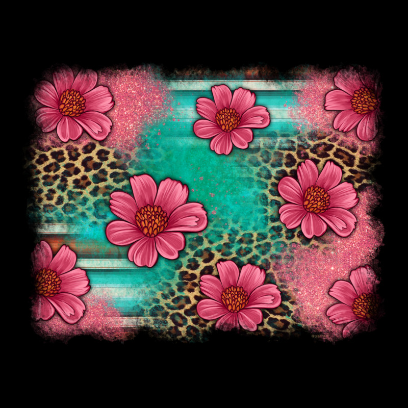 Easter Spring Leopard Serape Background Premium Tee by Artiststas | Teevron