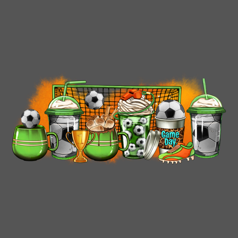 Soccer Coffee Cups Zipper Hoodie by Jasminsmagicworld | Teevron