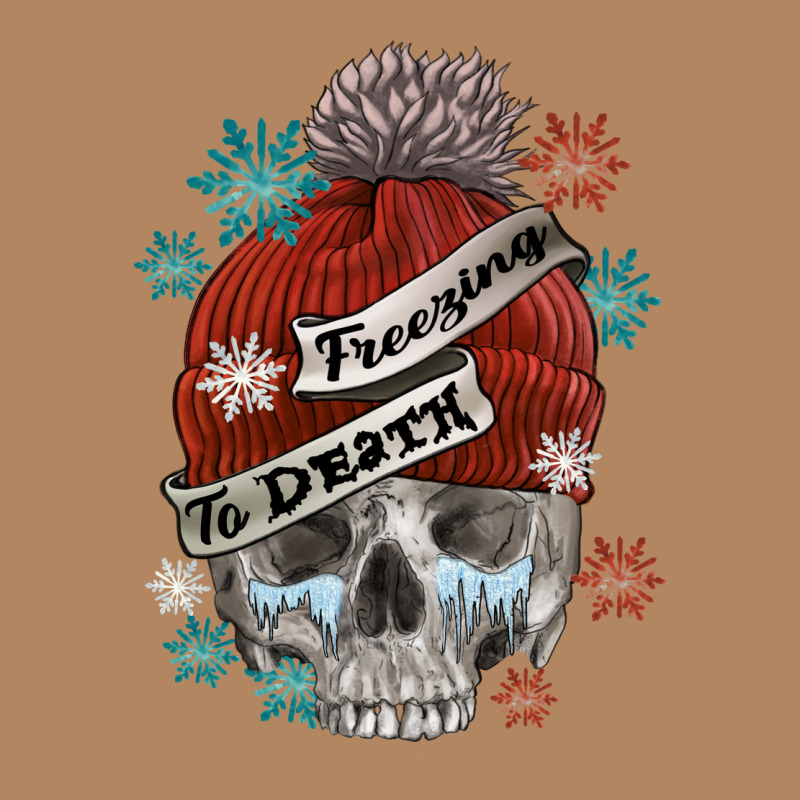 Freezing To Death Skull Long Sleeve Tee by FaDigitalArtStudio | Teevron