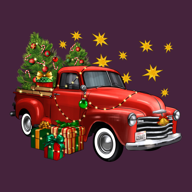 Christmas Truck Long Sleeve Tee by FaDigitalArtStudio | Teevron