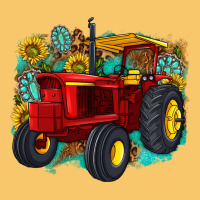 Western Tractor Vintage Hoodie | Teevron