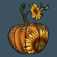Pumpkin With Sunflower Urban Heavy Tee | Teevron