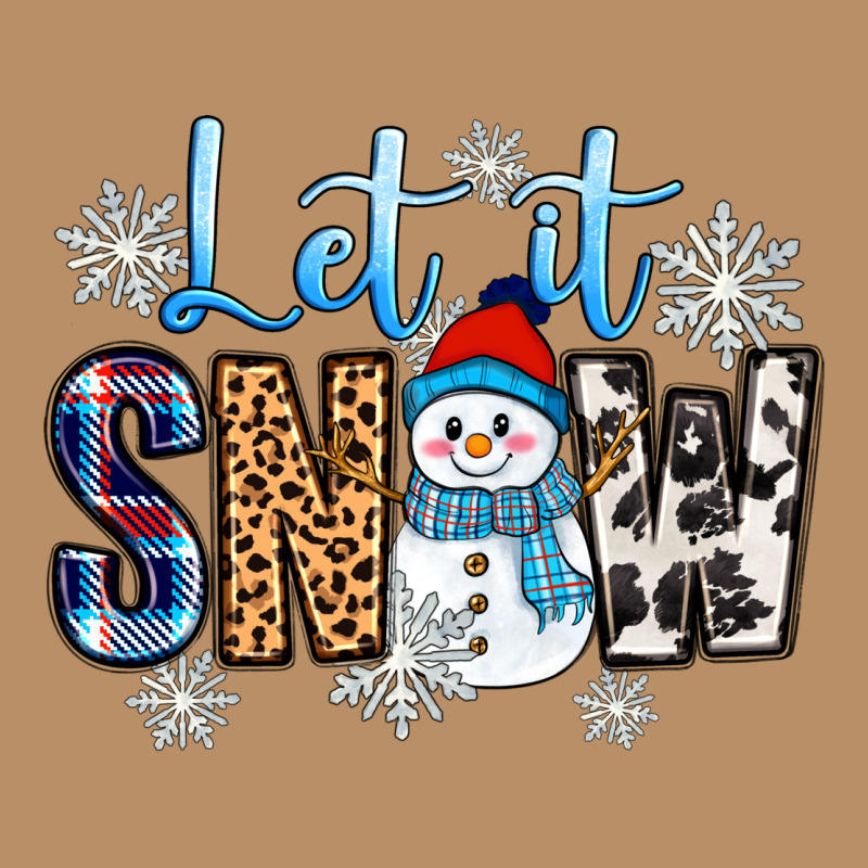 Let It Snow Vintage Hoodie by Zillion Design Studio | Teevron
