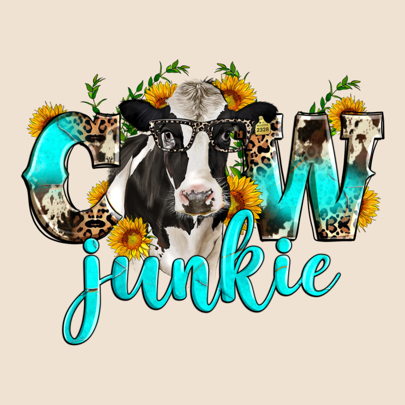 Cow Junkie Urban Heavy Tee by Zillion Design Studio | Teevron