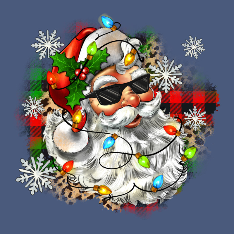 Santa With Sunglasses Christmas Vintage Hoodie by Zillion Design Studio | Teevron