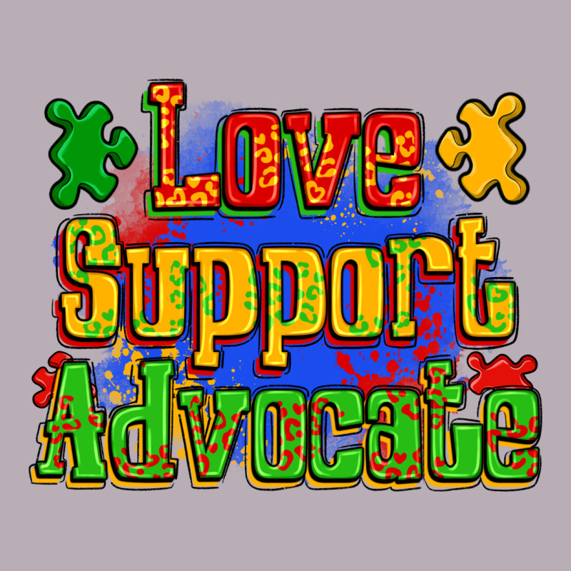 Love Support Advocate Vintage Tee by Zillion Design Studio | Teevron