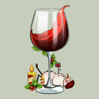 Christmas Wine Glass Long Sleeve Tee | Teevron