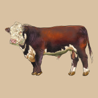 Hereford Bull Heavyweight Hoodie | Teevron