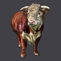 Hereford Bull Face Heavyweight Hoodie | Teevron