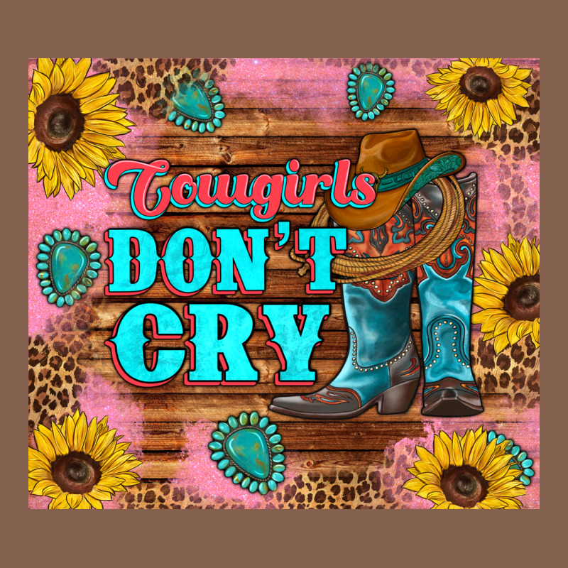 Cowgirls Don't Crty Boots Hat Sunflowers Tumbler Zipper Hoodie by Artiststas | Teevron