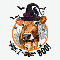 Halloween Cow Moo I Mean Boo Urban Heavy Tee | Teevron