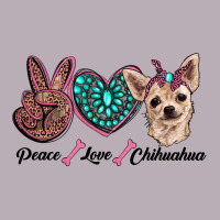 Peace Love Chihuahua Vintage Tee | Teevron