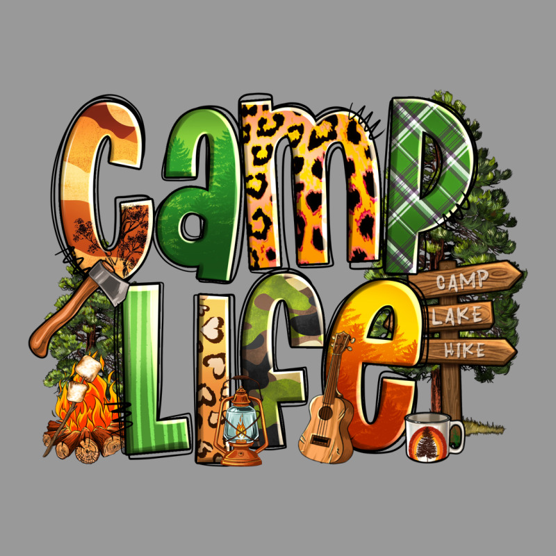 Camp Life Vintage Hoodie by RanaPortraitStore | Teevron