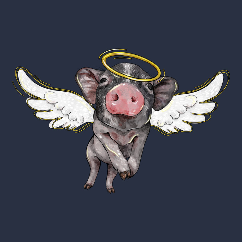 Angel Baby Pig Urban Hoodie by BarkalooDesign | Teevron