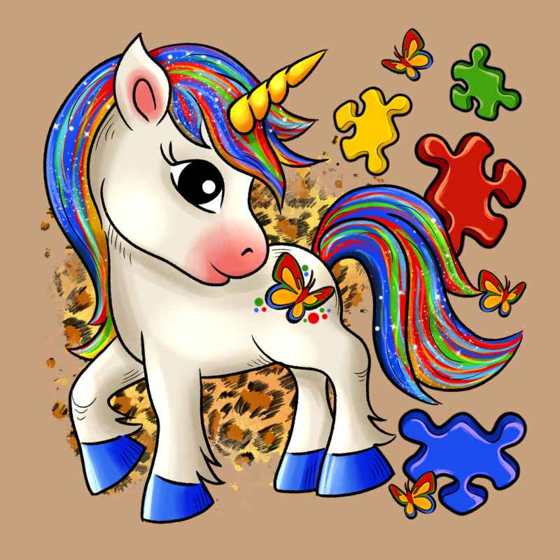 Autism Unicorn Vintage Tee by Zillion Design Studio | Teevron