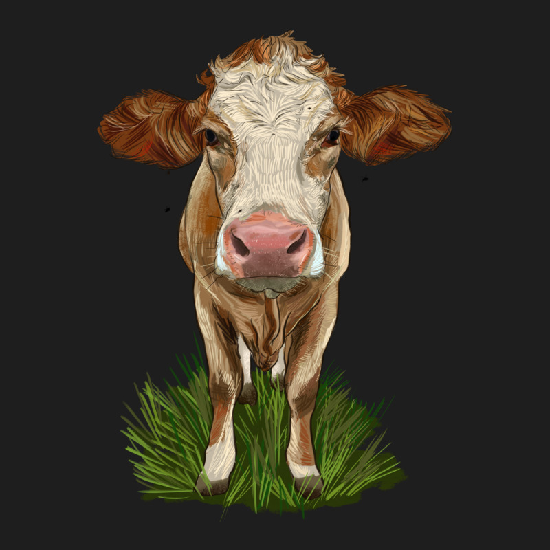 Simmental Heifer Heavyweight Hoodie by LillyAllenDesigns | Teevron