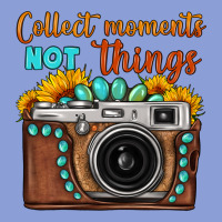 Collect Moments Not Things Sunflower Gemstone Vintage Camera Long Sleeve Tee | Teevron