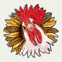 Sunflower With Rooster Urban Heavy Tee | Teevron