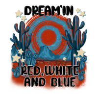 Dream' In Red White And Blue Premium Sweatshirt | Teevron
