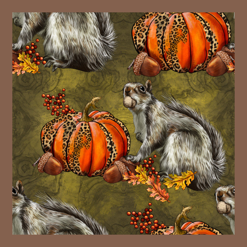 Squirrel Pumpkin Seamless Zipper Hoodie by BundleAndBundleShop | Teevron
