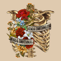 Kinda Emotionless Kinda Emotional Skeleton Heavyweight Sweatshirt | Teevron