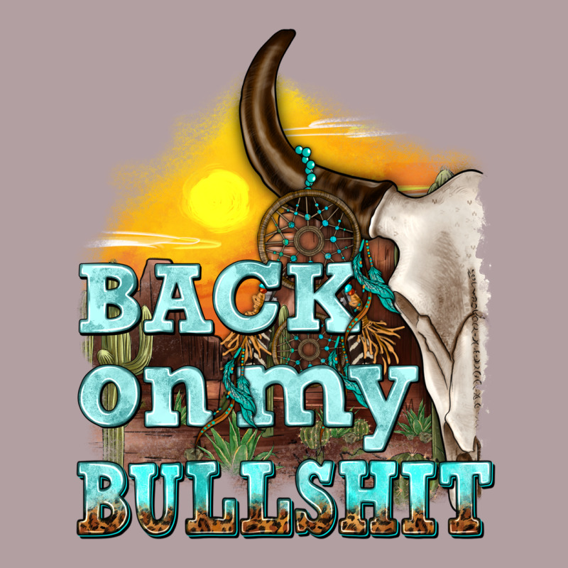 Back On My Bullshit Vintage Hoodie by texasbilliewilder | Teevron