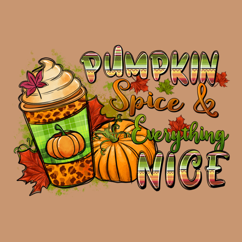 Pumpkin Spice Everything Nice Heavyweight Hoodie by NancyCooperArtShop | Teevron