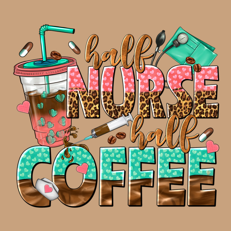Half Nurse Half Coffee Vintage Tee by texasbilliewilder | Teevron