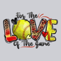 For The Love Of The Game Softball Heavyweight Sweatshirt | Teevron