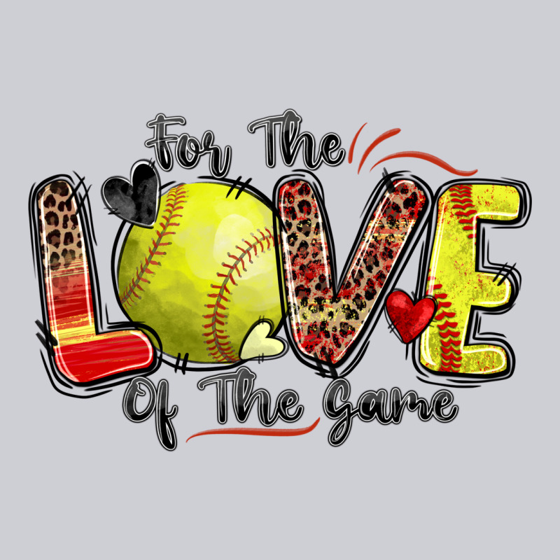 For The Love Of The Game Softball Heavyweight Sweatshirt by Zillion Design Studio | Teevron