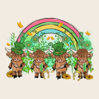 St Patrick's Day Baby Highland Cow Premium Sweatshirt | Teevron