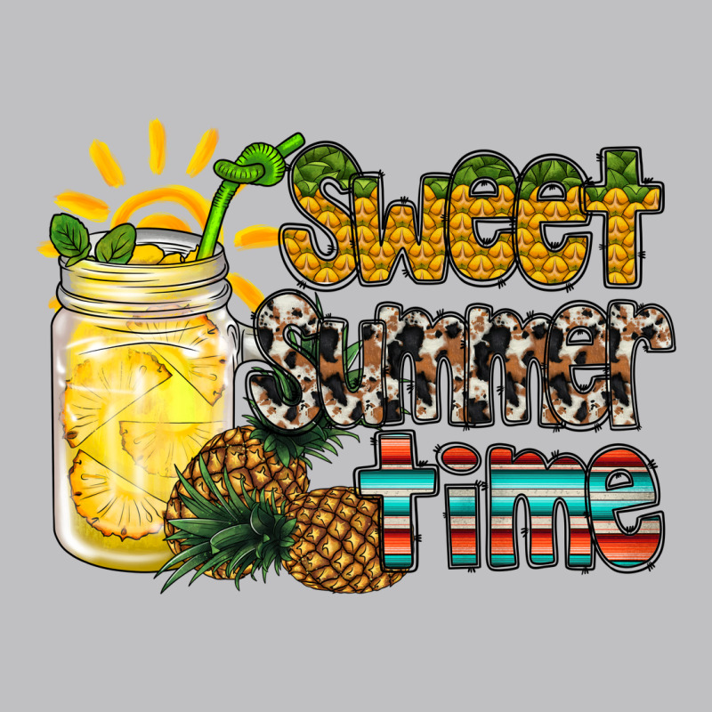 Sweet Summer Time Pineapple Long Sleeve Tee by RacoonDesign | Teevron