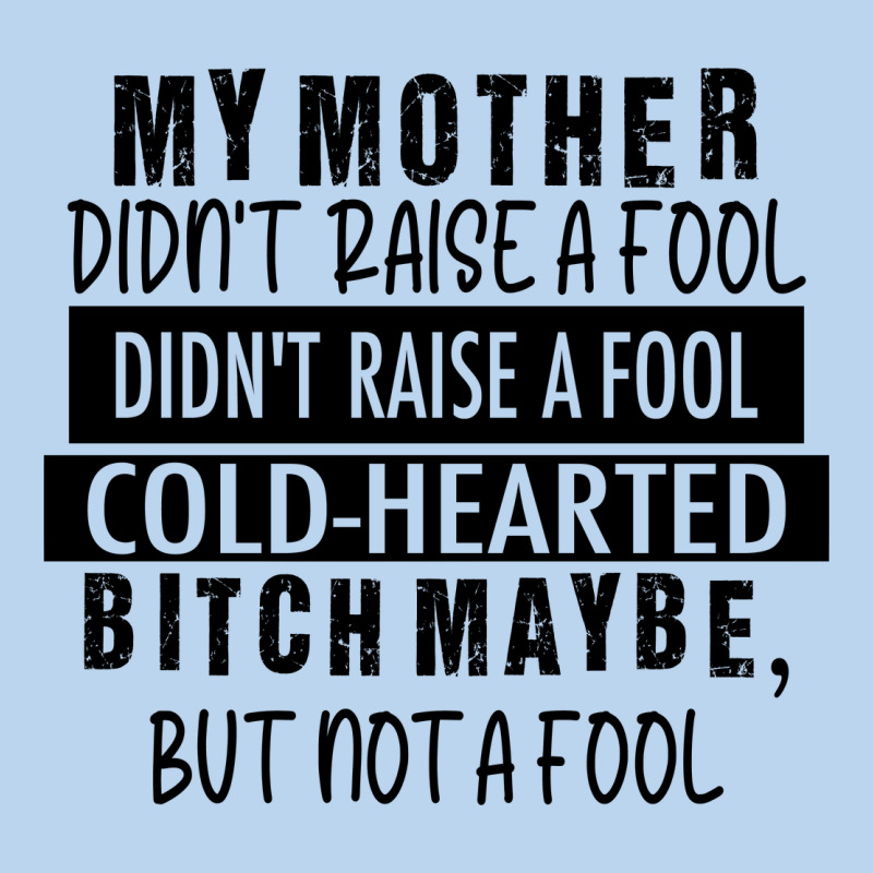 My Mother Black Classic Tee by RacoonDesign | Teevron
