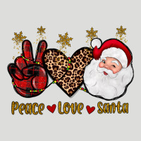 Peace Love Santa Zipper Hoodie | Teevron