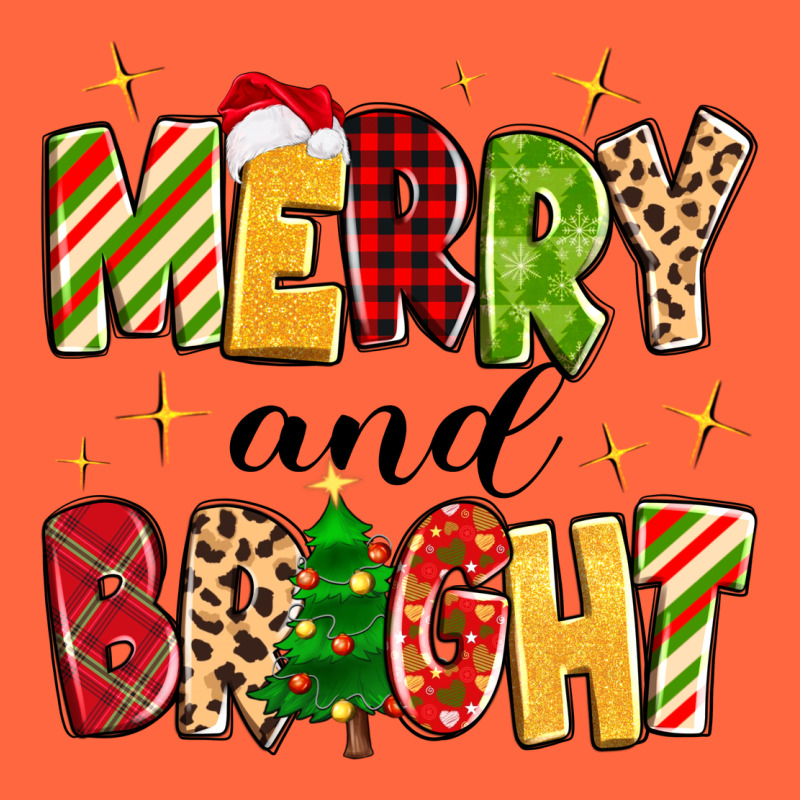 Merry And Bright Premium Hoodie by MaliasSmallBusiness | Teevron