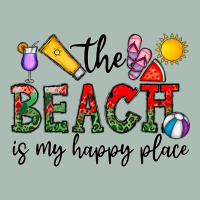 The Beach Is My Happy Place Classic Tee | Teevron