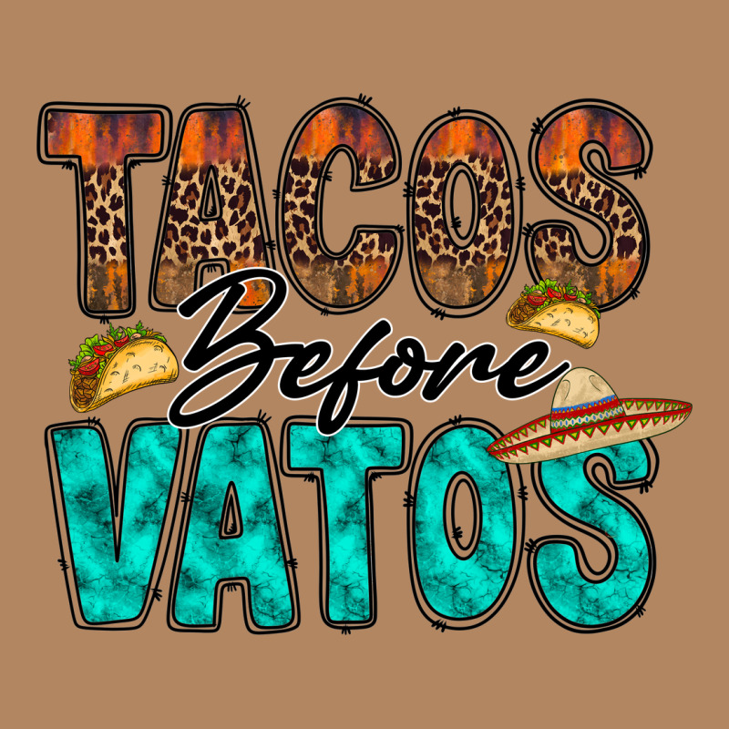 Tacos Before Vatos Long Sleeve Tee by RacoonDesign | Teevron